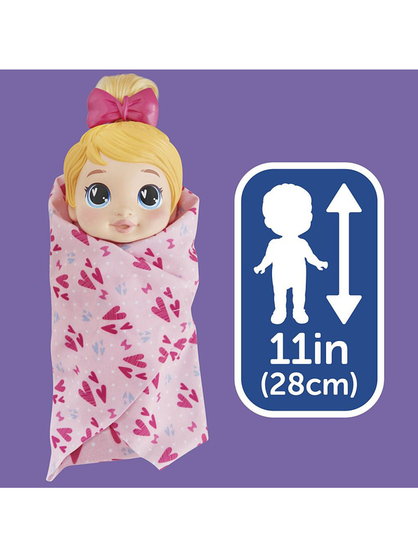 Baby Alive Burbujas Relajantes Harper Hugs Cabello Rubio 11