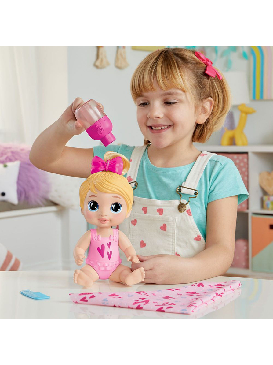 Baby Alive Burbujas Relajantes Harper Hugs Cabello Rubio 13