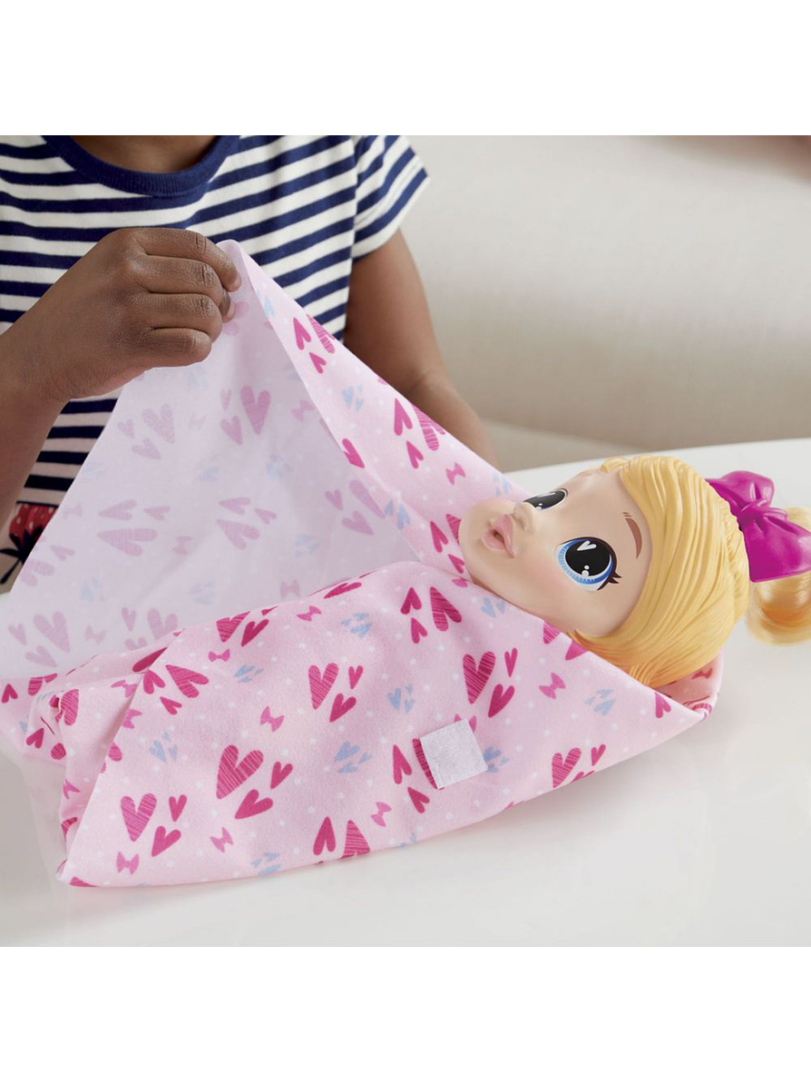 Baby Alive Burbujas Relajantes Harper Hugs Cabello Rubio 14