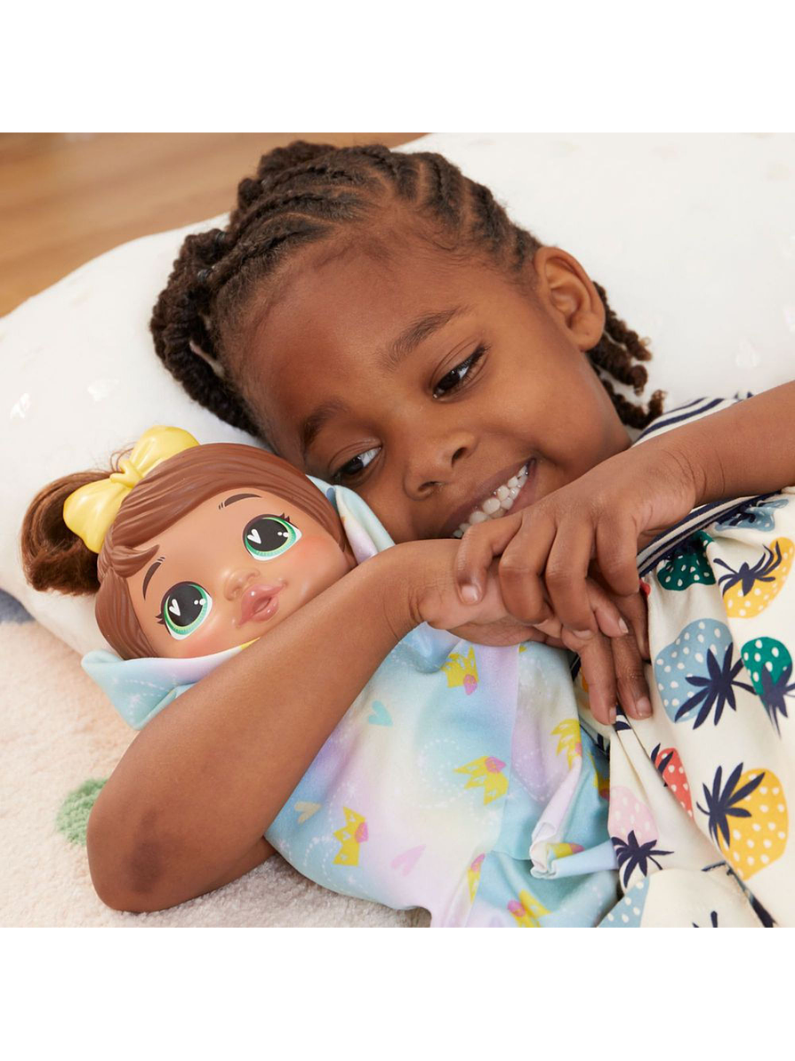 Baby Alive Burbujas Relajantes Sophia Sparkle Cabello Castaño 9