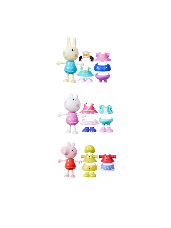 Peppa Pig y Sus Amigos Con Estilos Divertidos 3