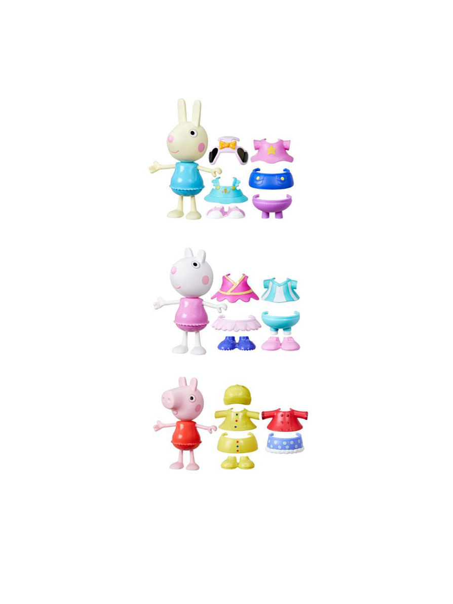 Peppa Pig y Sus Amigos Con Estilos Divertidos 3
