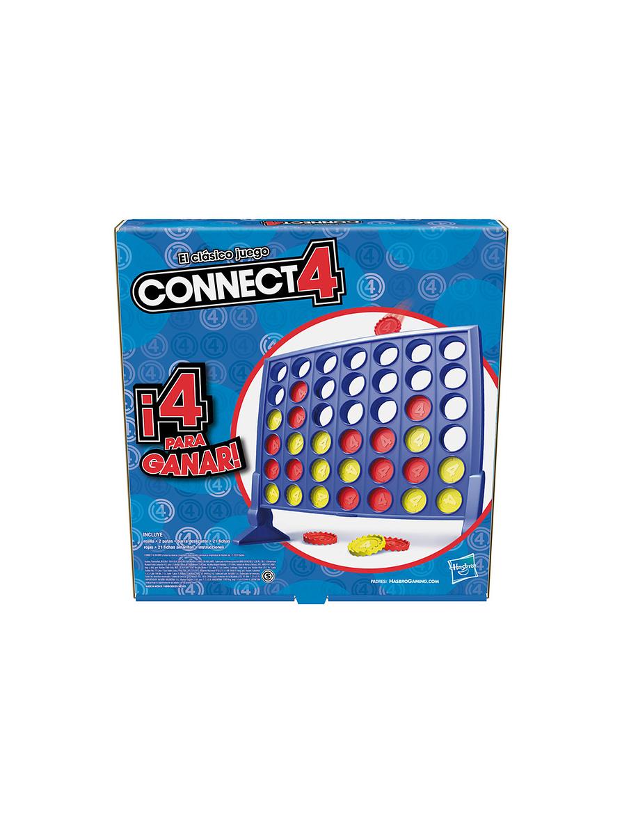 Hasbro Gaming Conecta 4 Clásico 4