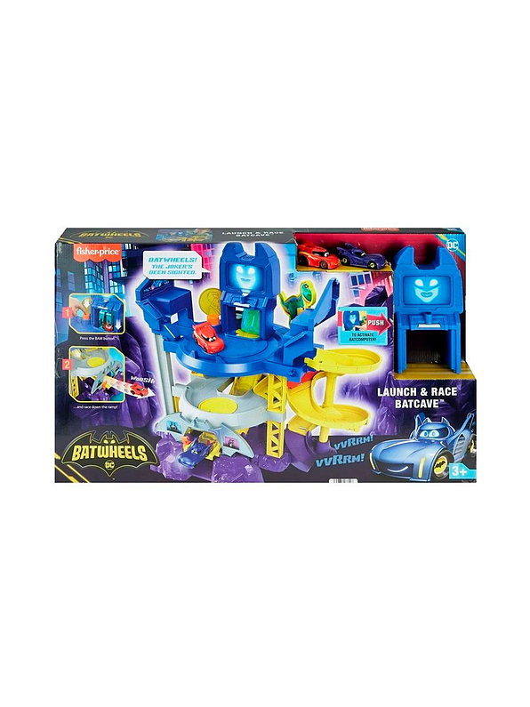 Fisher Price Batwheels Baticueva Lanza y Atrapa 1