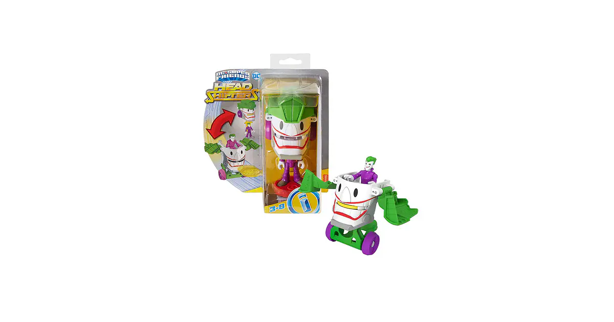 Fisher Price Imaginext DC Super Friends – Il Carro Armato Del Joker Con Figura Inclusa