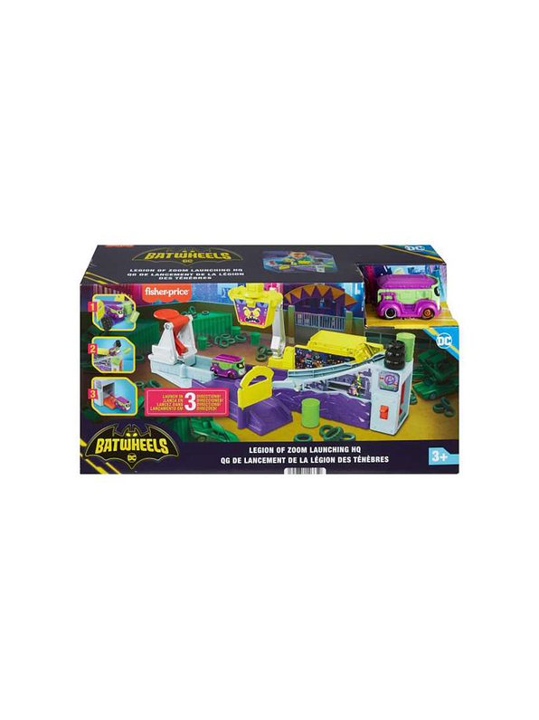 Fisher-Price Batwheels Set de Juego Pista Legion Of Zoom 1