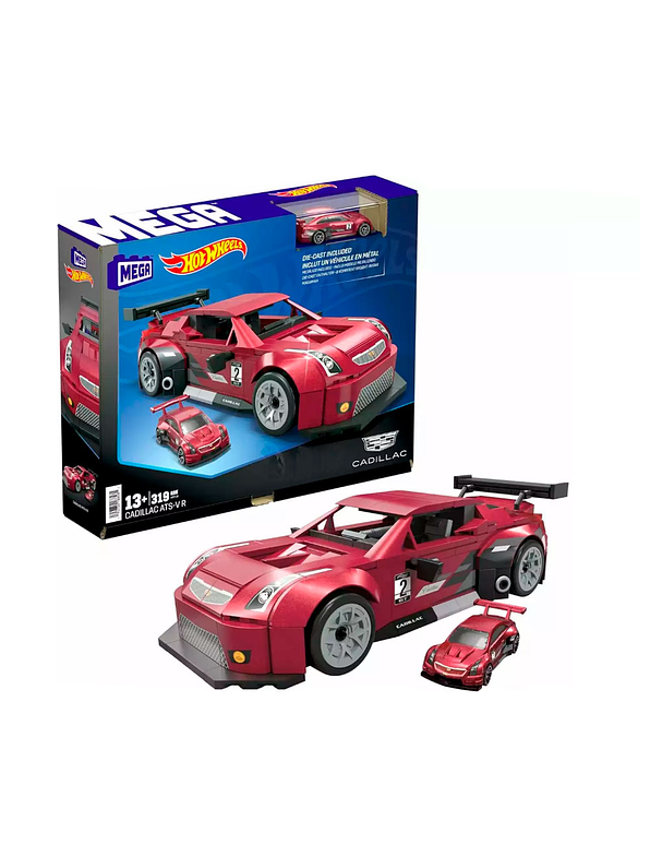 Mega Construx HotWheels Cadillac 319 Piezas 1
