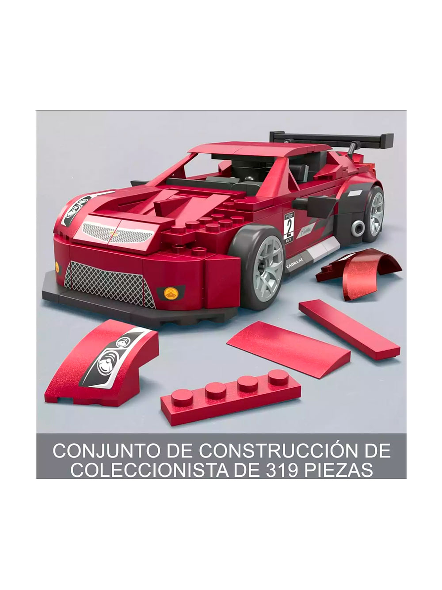 Mega Construx HotWheels Cadillac 319 Piezas 3