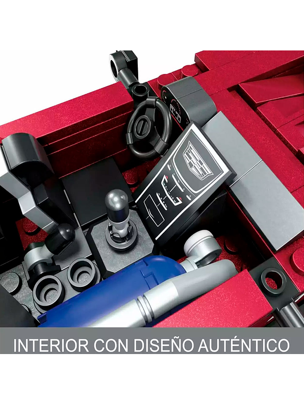 Mega Construx HotWheels Cadillac 319 Piezas 4