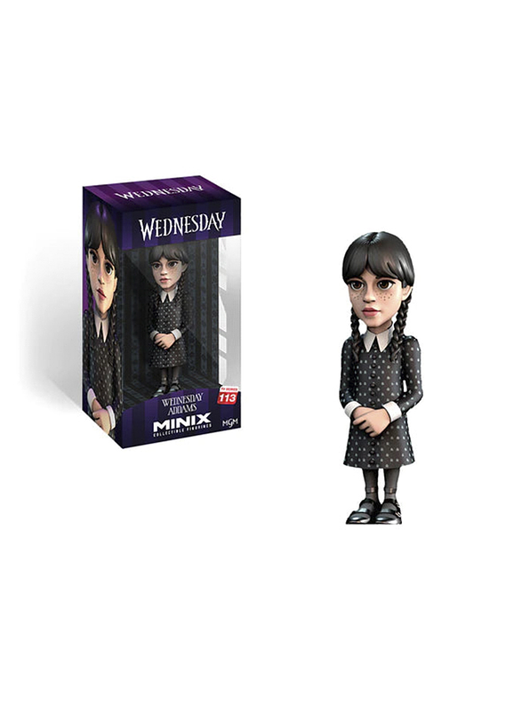 Figura Coleccionable Wednesday Addams MINIX 1