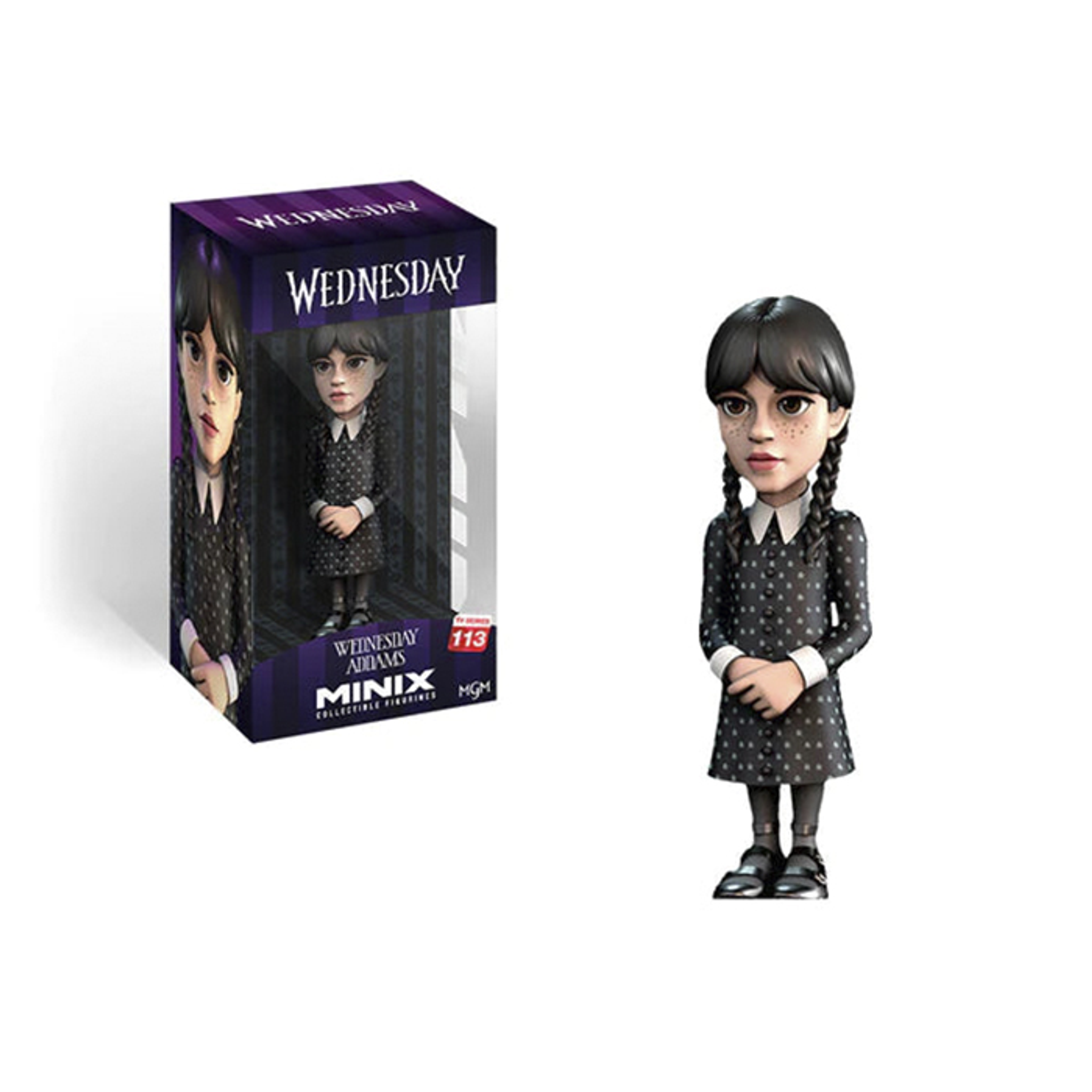 Figura Coleccionable Wednesday Addams MINIX