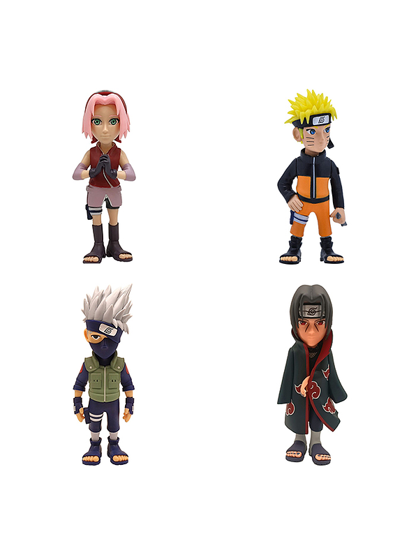 Figuras Coleccionables Naruto x4 MINIX 6