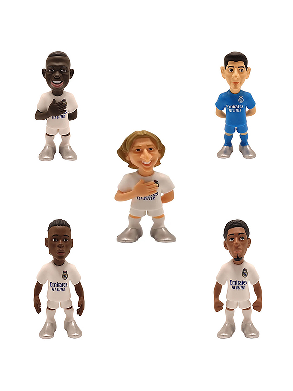 Figuras Coleccionables Real Madrid 2024 x5 MINIX 7