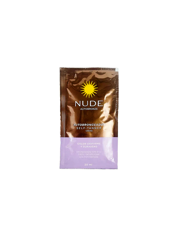 Autobronceador Nude Sachet 20 ml 1