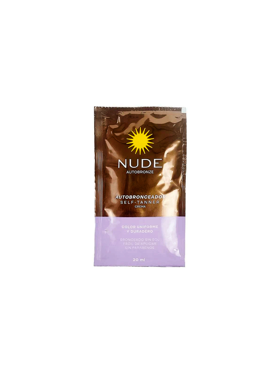 Autobronceador Nude Sachet 20 ml 1