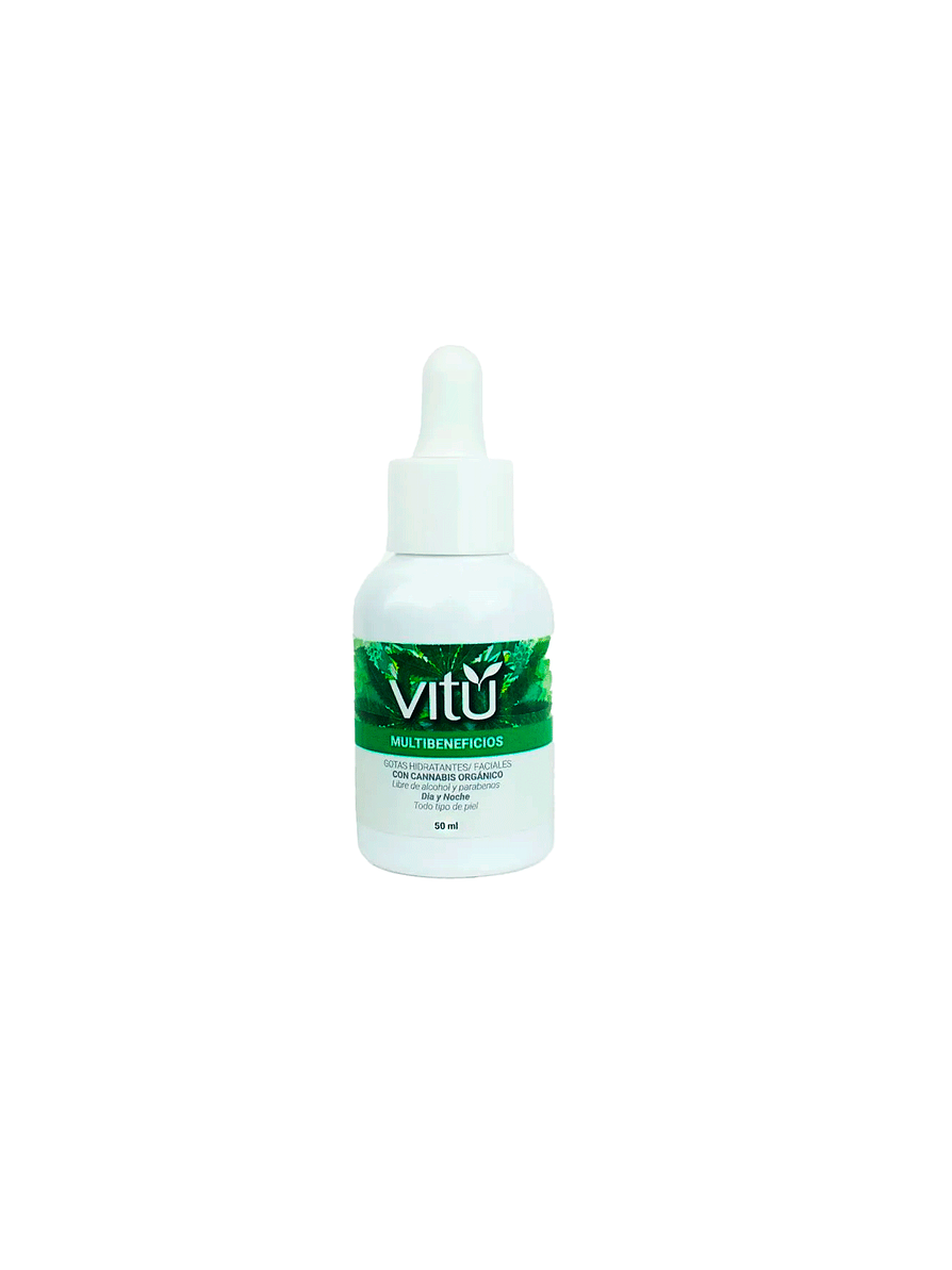 Gotas Faciales Vitú Cannabis 50 ml 1