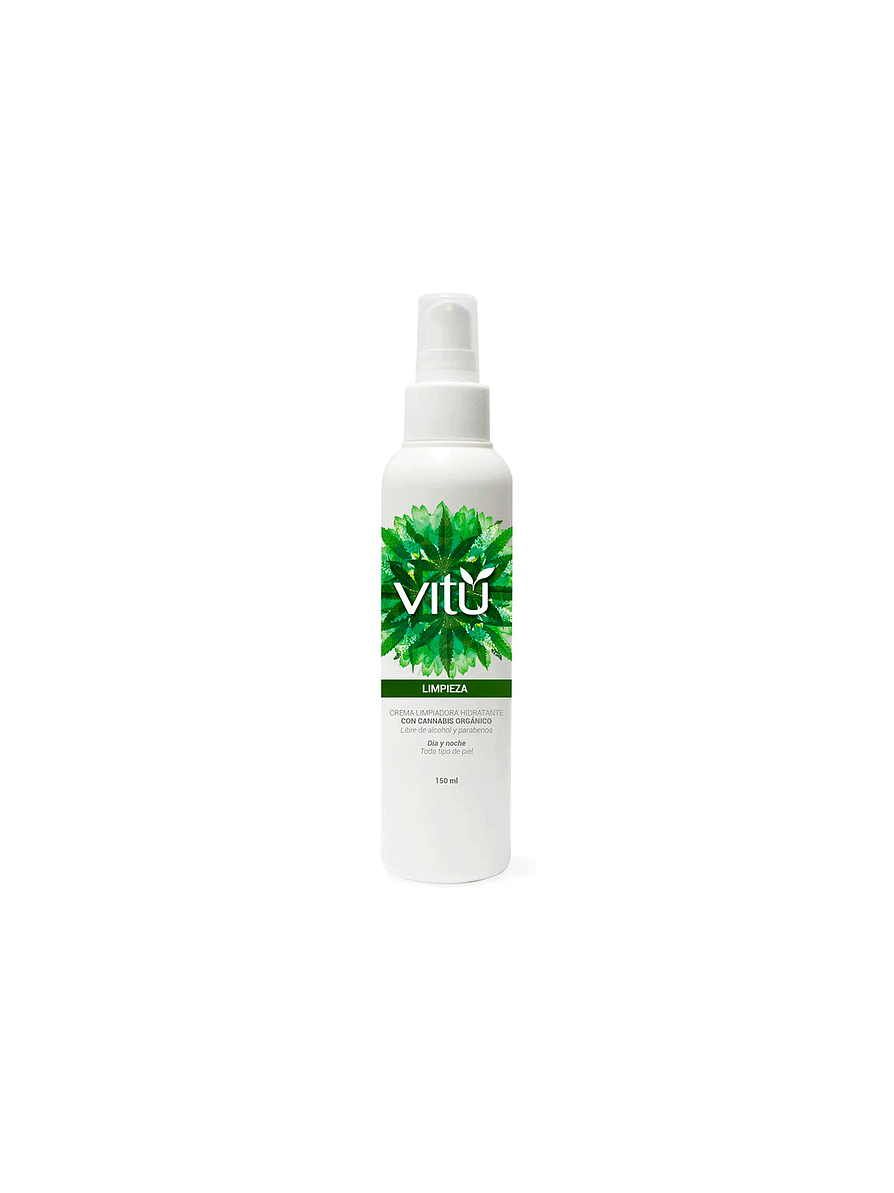Limpiadora Facial Vitú Cannabis 150 ml 1