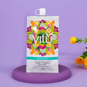 Gel Vitú Contorno de ojos Pepino 10 ml