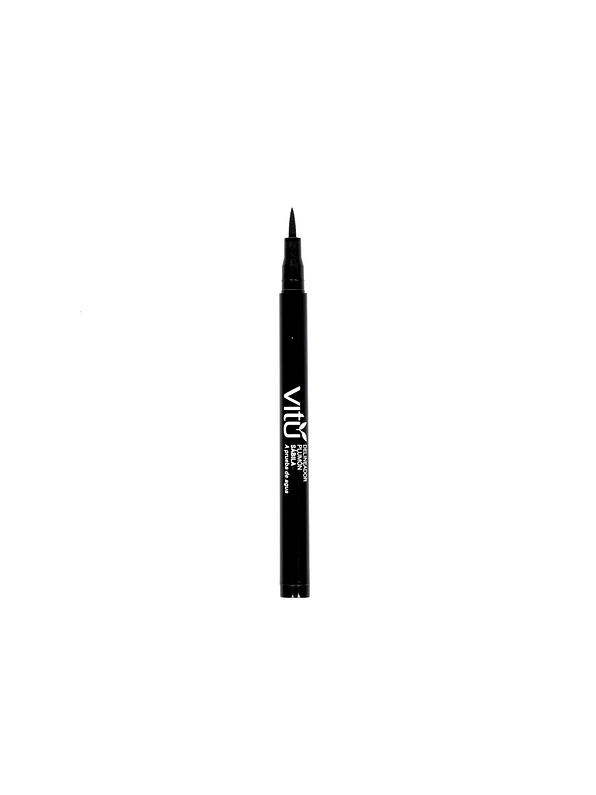 Delineador Liquido Ojos Vitú Tono Negro 1.5 ml 1