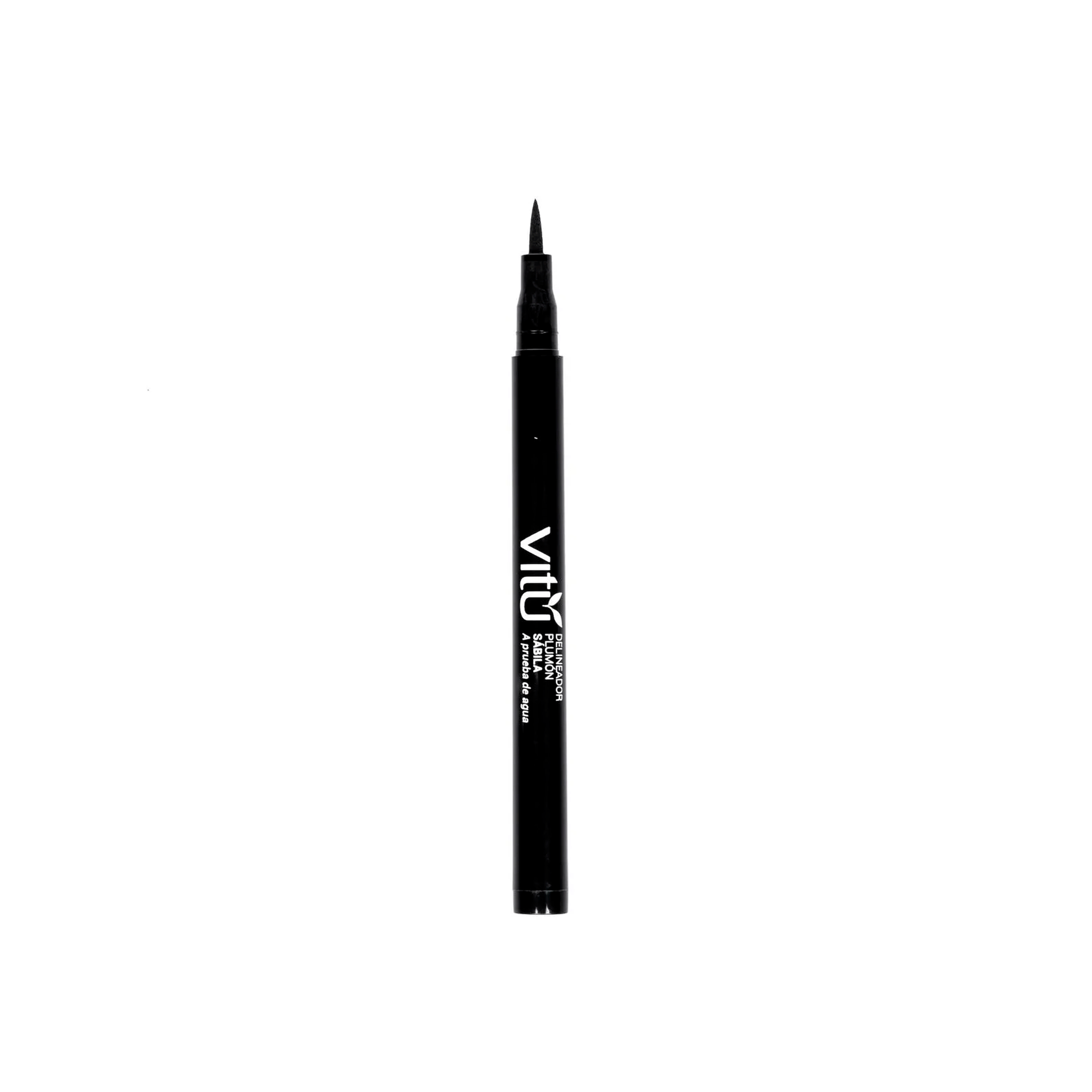 Delineador Liquido Ojos Vitú Tono Negro 1.5 ml 1