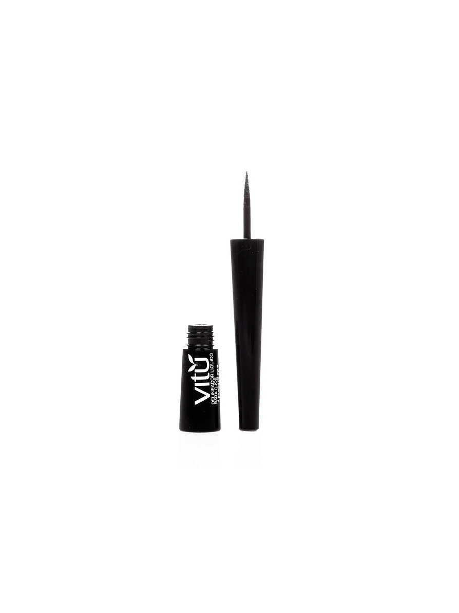 Delineador Vitú Plumón Vitú Negro 2.5 ml 1