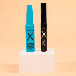 Kit Promo Pestañina Full Volumen Max Tono + Delineador a prueba de agua