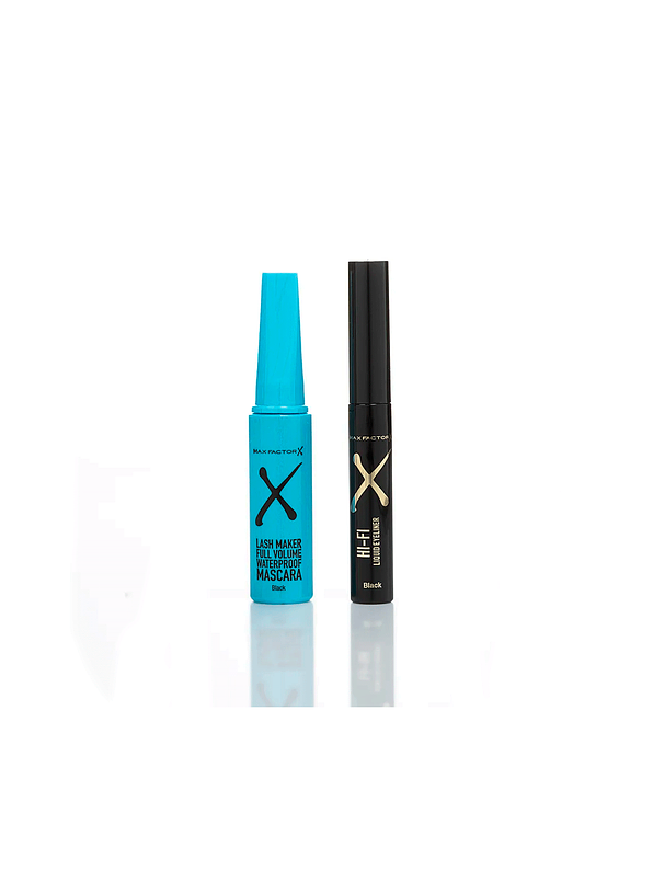 Kit Promo Pestañina Full Volumen Max Tono + Delineador a prueba de agua 1