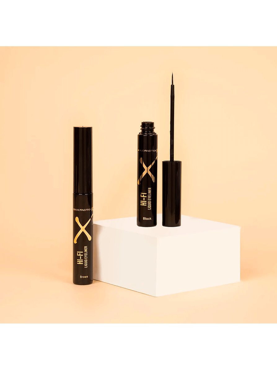 Set Promoción Delineador Hi Fi Max Factor Negro x 2 unidades 2