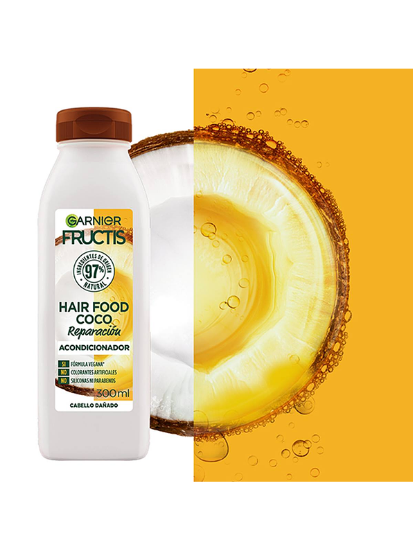 Acondicionador Fructis Hair Food Coco 300 ml 2