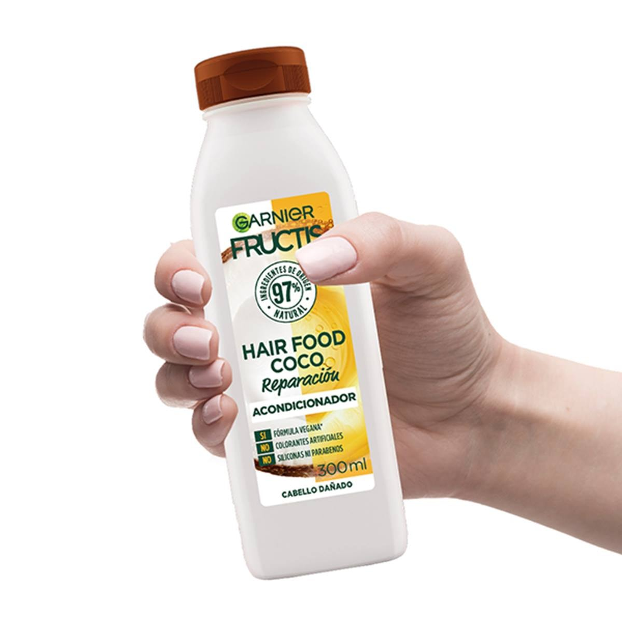 Acondicionador Fructis Hair Food Coco 300 ml 3