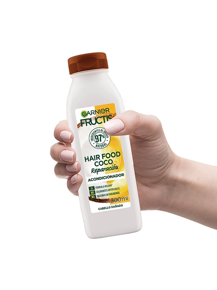Acondicionador Fructis Hair Food Coco 300 ml 3