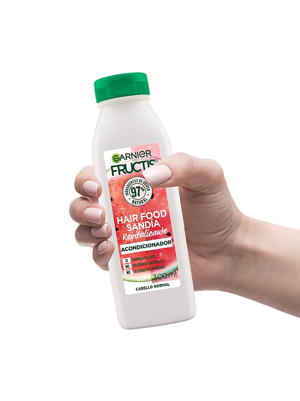 Acondicionador Fructis Hair Food Sandia 300 ml 3