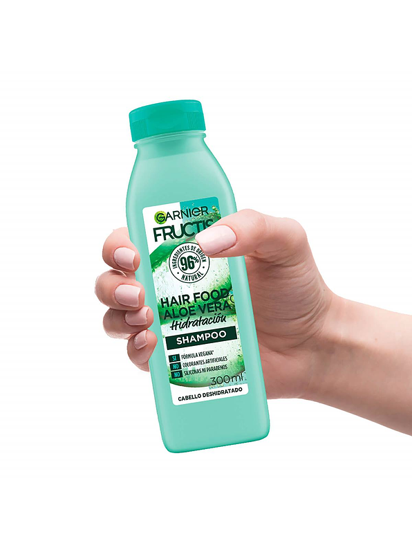 Shampoo Fructis Hair Food Aloe 300 ml 3