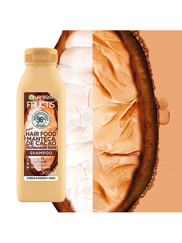 Shampoo Fructis Hair Food Cacao 300 ml 2