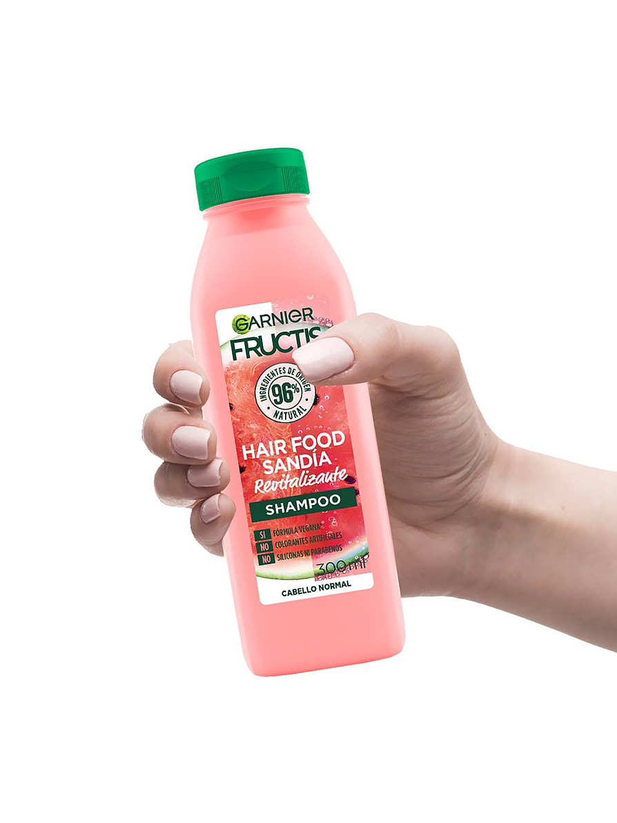 Shampoo Fructis Hair Food Sandia 300 ml 3