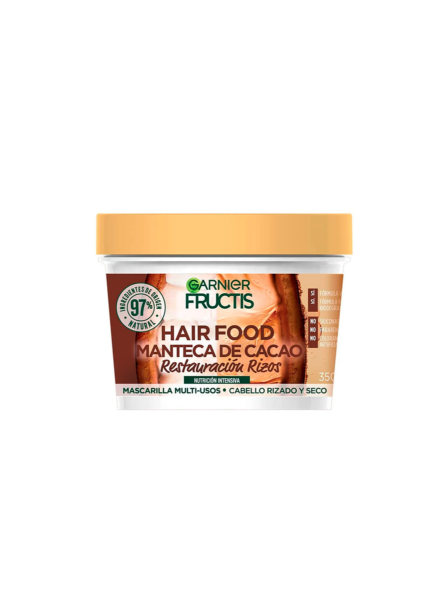 Mascarilla Capilar Fructis Hair Food Cacao 350 ml 1