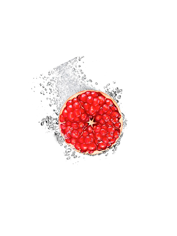 Mascarilla en tela Hidra Bomb Granada Revitalizante 2