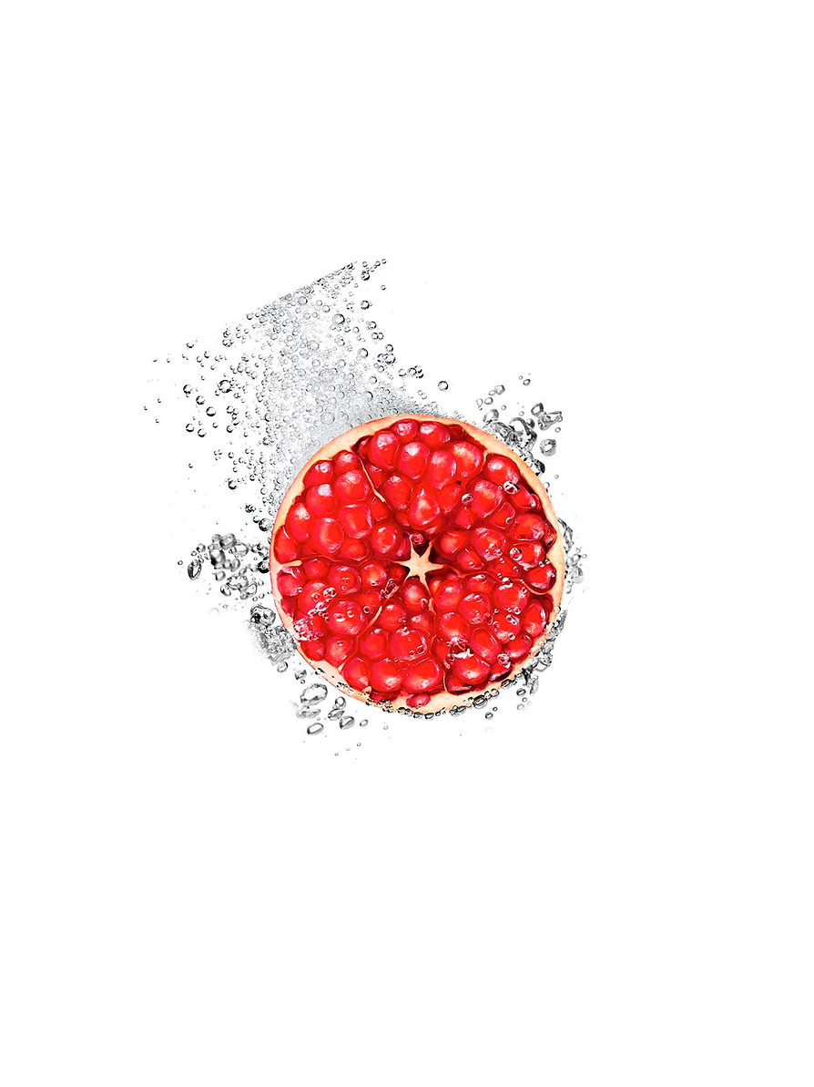 Mascarilla en tela Hidra Bomb Granada Revitalizante 2