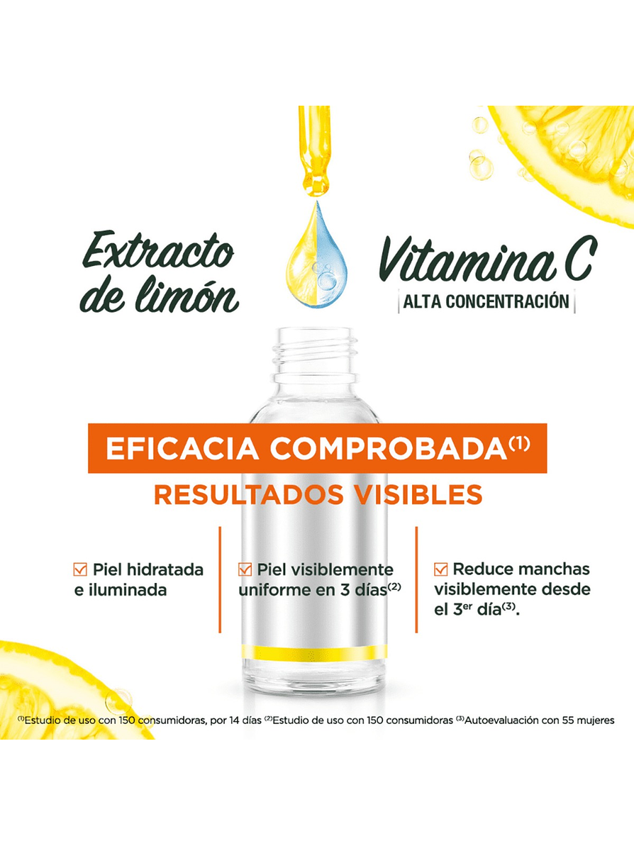Serum Garnier Express Aclara Anti Manchas Vitamina C 2