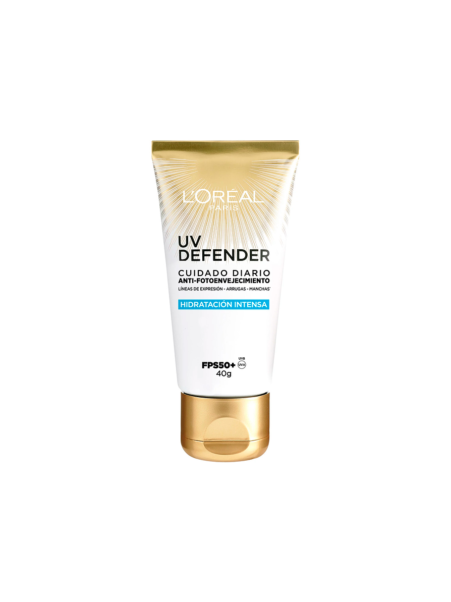 Protector Solar L’Oréal París UV Defender Sin Color FPS50 40g 2
