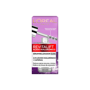 Serum Rellenador Ojos L'oreal Paris Revitalift Ácido Hialuronico