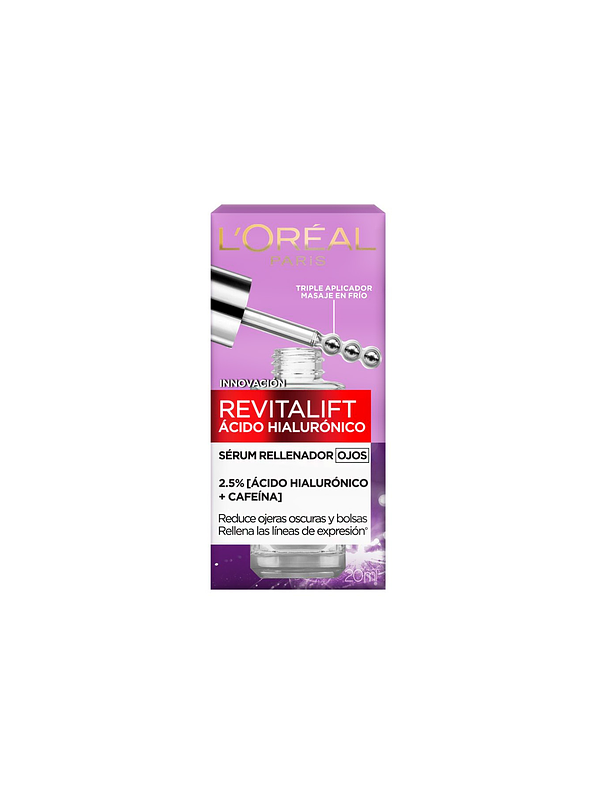 Serum Rellenador Ojos L'oreal Paris Revitalift Ácido Hialuronico 2