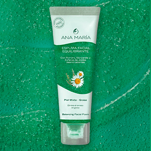 Espuma Facial Equilibrante Ana María 120 gr