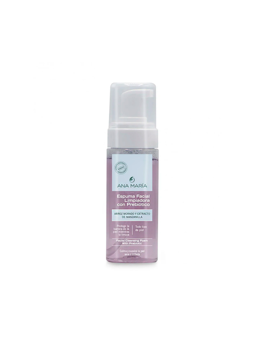 Espuma Facial Limpiadora con Prebiótico Ana María 145 ml 1