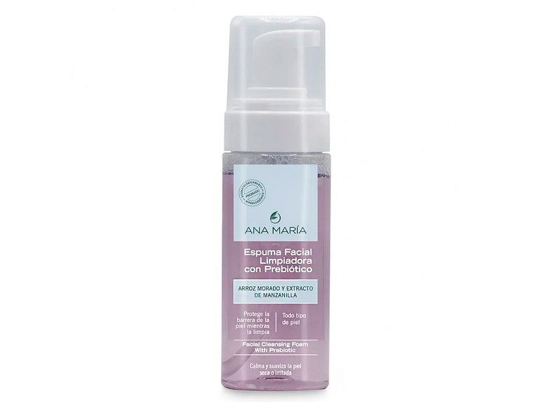 Espuma Facial Limpiadora con Prebiótico Ana María 145 ml 1