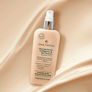 Humectante Colágeno y Bio Retinol Ana María 120 ml
