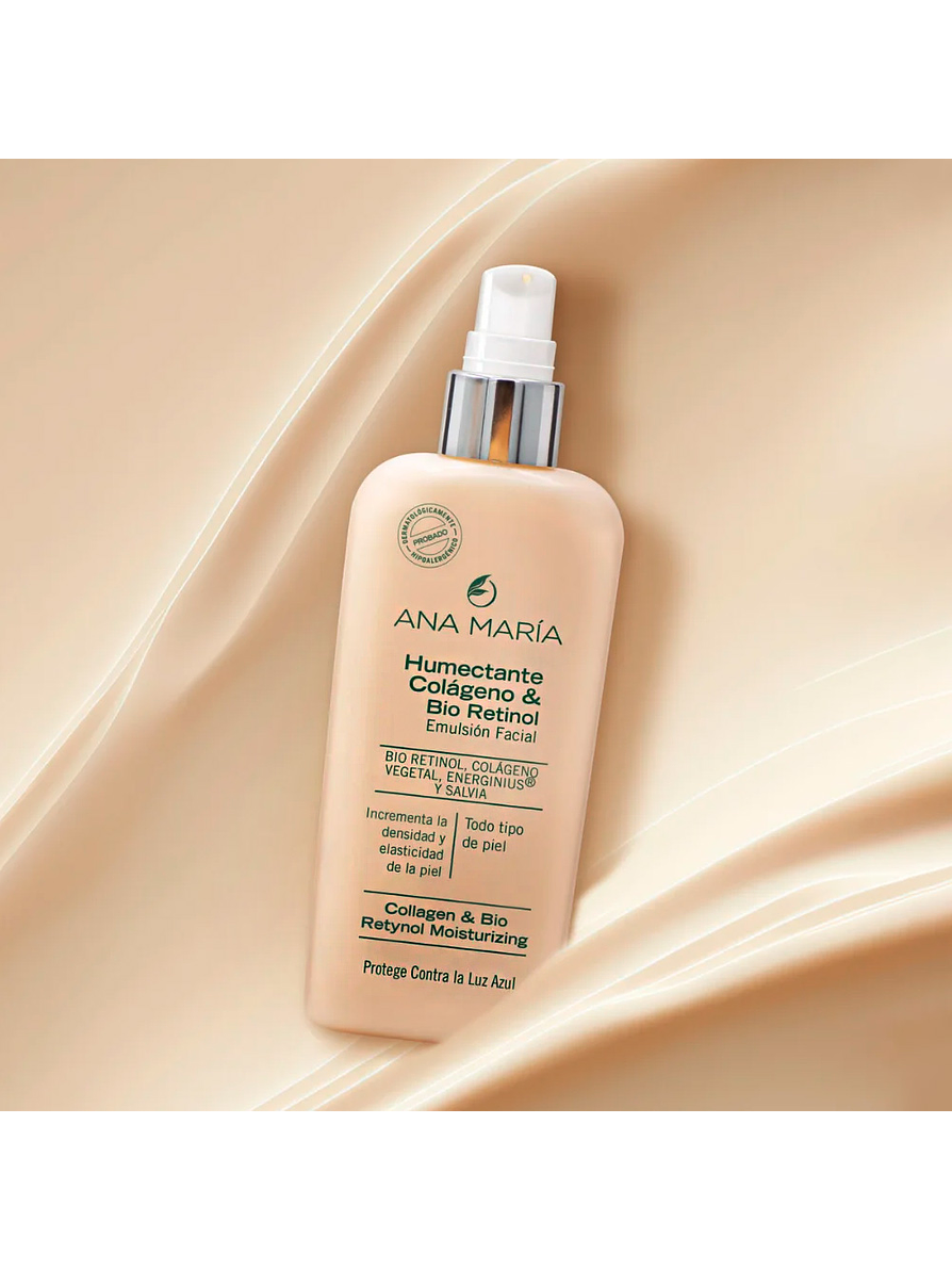 Humectante Colágeno y Bio Retinol Ana María 120 ml 2