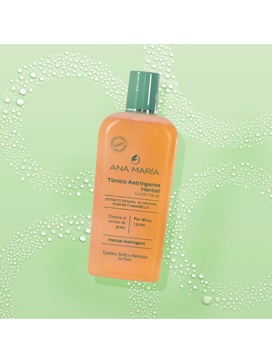 Tónico Astringente Herbal Ana María 180 ml 2