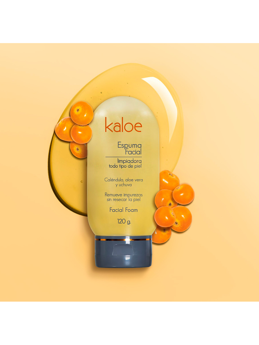 Espuma Facial Kaloe 120 gr 2
