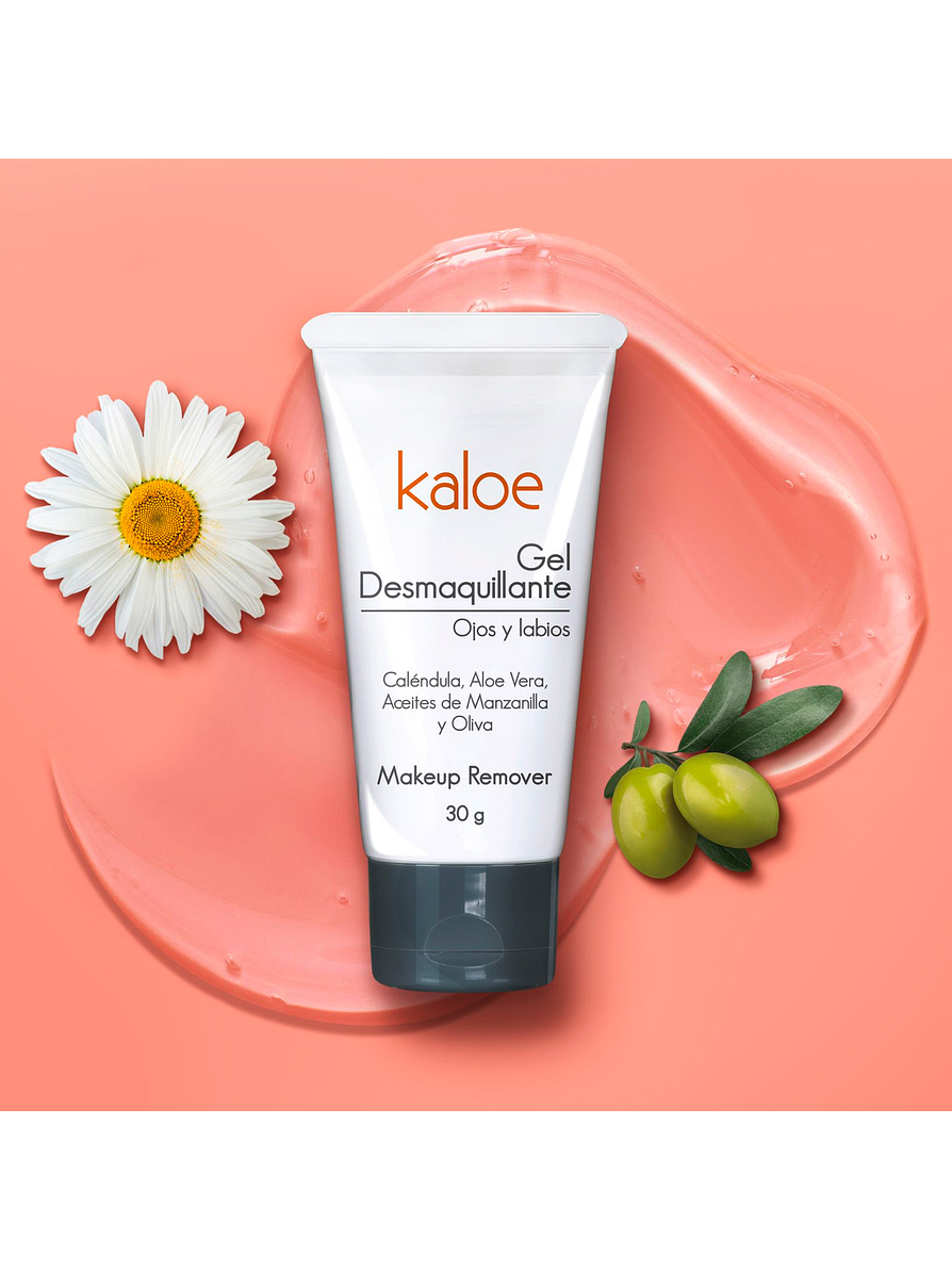 Gel Desmaquillante ojos y labios Kaloe 30 gr 2